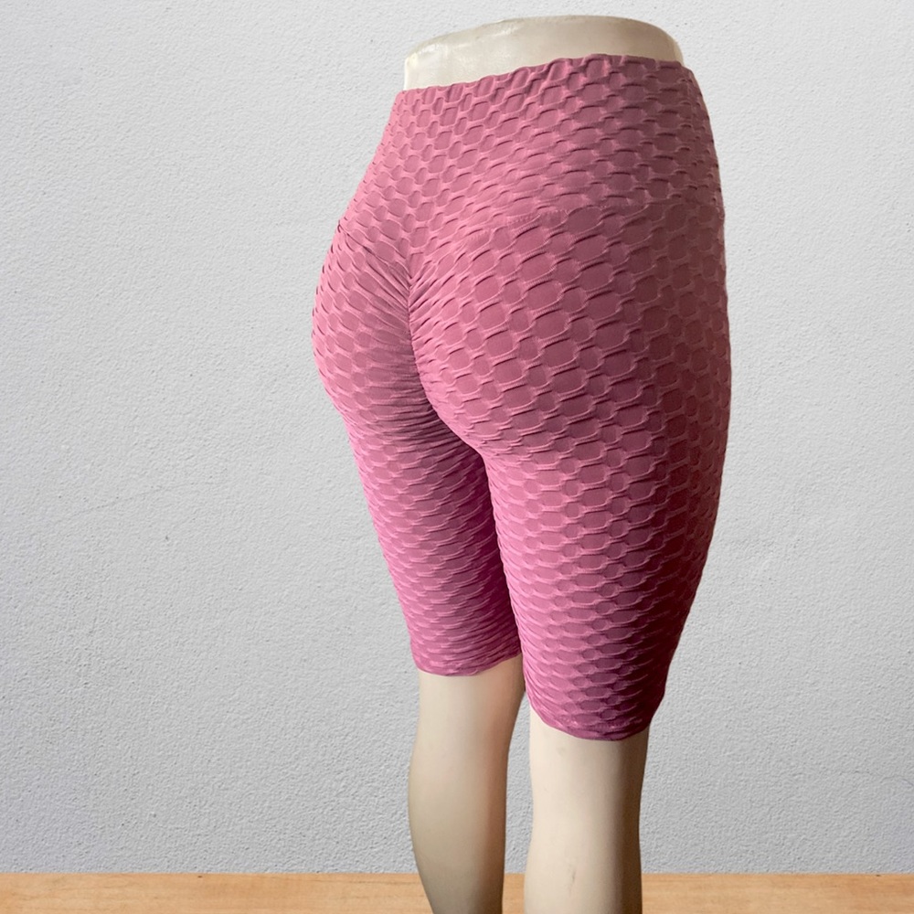 Honeycomb Scrunched up butt lifting leggings …